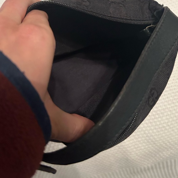 Black Gucci Mongram Mini Bag - Picture 5 of 9